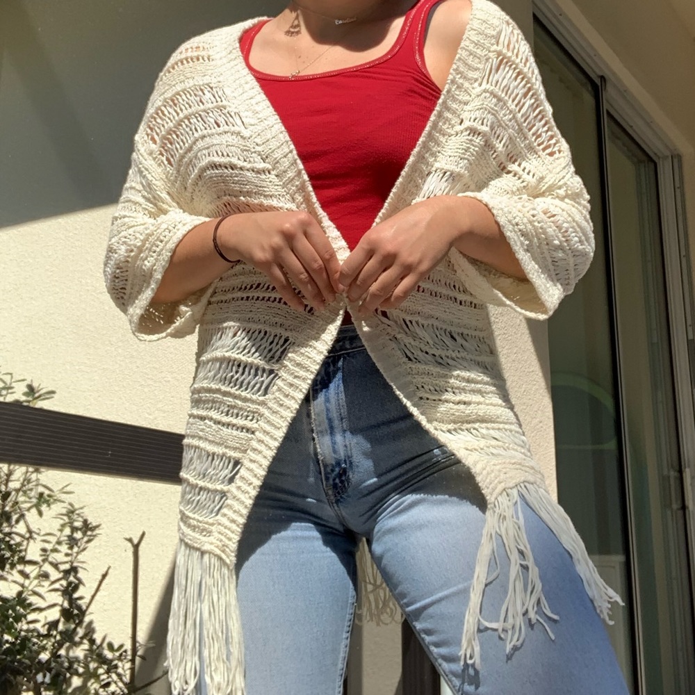 American Eagle Knitted Cardigan/Cover Up ☀️